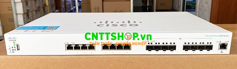 Switch Cisco CBS350-16XTS-EU with 8x 10G RJ45 8x SFP+ port management
