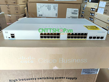 CBS350-24FP-4G-EU Cisco Business 350 Series 24x10/100/1000 ports full PoE+.