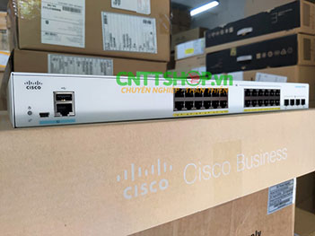 CBS350-24FP-4G-EU Cisco Business 350 Series 24x10/100/1000 ports full PoE+.