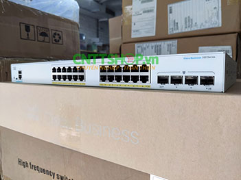 CBS350-24FP-4G-EU Cisco Business 350 Series 24x10/100/1000 ports full PoE+.