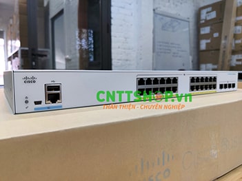 CBS350-24FP-4X-EU Cisco Business 350 Series 24 ports PoE+, 4x10 Gigabit SFP+