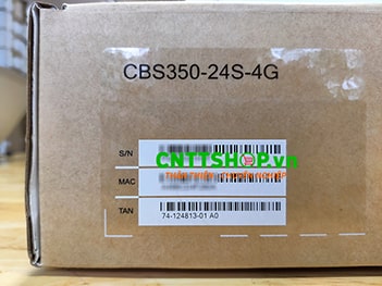 CBS350-24S-4G-EU Switch Cisco 24 Gigabit SFP, 2 GE Combo + 2 Gigabit SFP