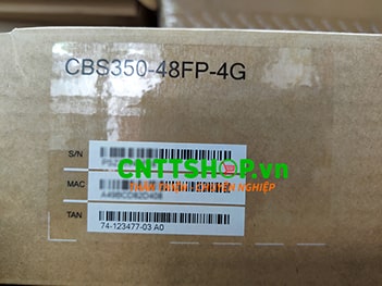 CBS350-48FP-4G-EU Cisco Business 350 Series 48X10/100/1000 ports full PoE+.