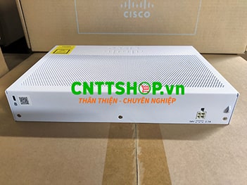 CBS350-8FP-E-2G-EU Cisco Business 350 Series 8 gigabit PoE+ ports, external power.