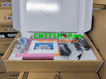 CBS350-8P-E-2G-EU Cisco Business 350 Series 8 gigabit PoE+ ports, external power.