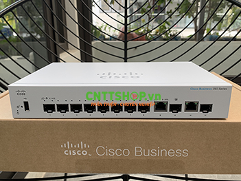 CBS350-8S-E-2G-EU Switch Cisco 8 Ports quang SFP, 2 Gigabit combo Uplink