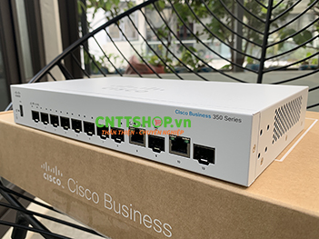 CBS350-8S-E-2G-EU Switch Cisco 8 Ports quang SFP, 2 Gigabit combo Uplink