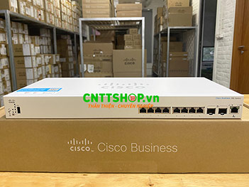 CBS350-8XT-EU Cisco switch 6 x 10G copper, 2 x 10G Copper/SFP+ combo