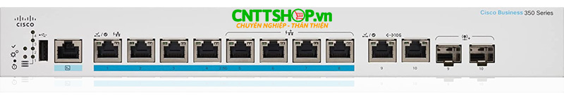 Switch Cisco Business CBS350-8MP-2X-EU 8x 2.5G PoE+, 2x SFP+