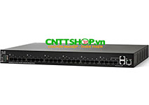SG550XG-24F-K9-EU Switch Cisco 24 Ports 10 GE SFP+, 2x 10 GE 10Gbase-T SG550XG-24F-K9-EU Switch Cisco 24 Ports 10 GE SFP+, 2x 10 GE 10Gbase-T