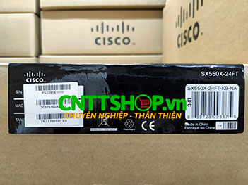Switch Cisco SX550X-24FT-K9-EU 12x 10 GE copper, 12x 10 GE SFP+