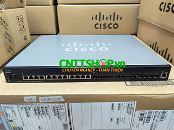 Switch Cisco SX550X-24FT-K9-EU 12x 10 GE copper, 12x 10 GE SFP+