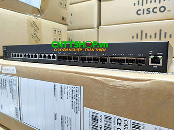 Switch Cisco SX550X-24FT-K9-EU 12x 10 GE copper, 12x 10 GE SFP+