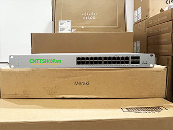 MS120-24-HW Switch Cisco Meraki MS120 with 24 Ports GE, 4 GE SFP Uplink