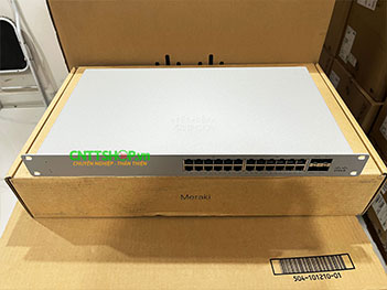 MS120-24-HW Switch Cisco Meraki MS120 with 24 Ports GE, 4 GE SFP Uplink