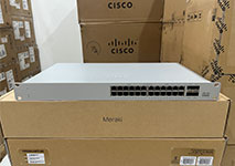 MS120-24P-HW Cisco Meraki MS120 with 24 Ports PoE+ 370W, 4 GE SFP Uplink MS120-24P-HW Cisco Meraki MS120 with 24 Ports PoE+ 370W, 4 GE SFP Uplink