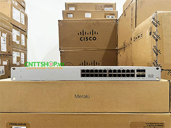 MS120-24P-HW Cisco Meraki MS120 with 24 Ports PoE+ 370W, 4 GE SFP Uplink
