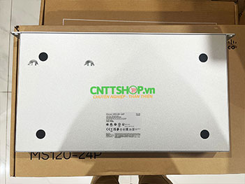 MS120-24P-HW Cisco Meraki MS120 with 24 Ports PoE+ 370W, 4 GE SFP Uplink