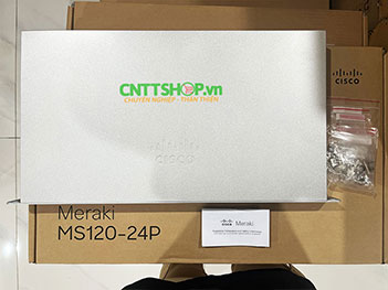 MS120-24P-HW Cisco Meraki MS120 with 24 Ports PoE+ 370W, 4 GE SFP Uplink