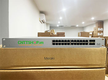 MS125-24-HW Switch Cisco Meraki MS125 with 24 Ports GE, 4x10GE SFP+ Uplink
