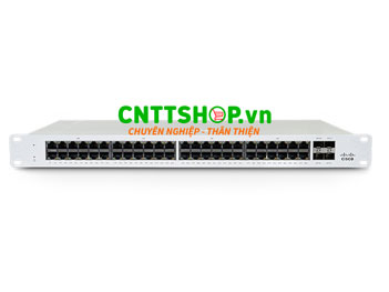 Switch Cisco Meraki MS130-48-HW, 48-Port 1G, 4-Port 1G SFP uplink, Layer 2, Cloud Managed