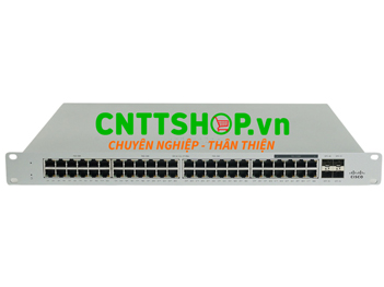 Switch Cisco Meraki MS130-48X-HW, 40-Port 1G, 8-Ports 2.5G, 4-Port 10G SFP uplink, Layer 2, Cloud Managed
