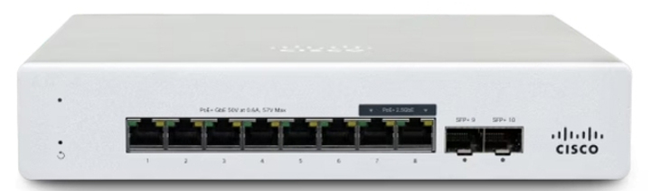 Giới thiệu bộ chuyển mạch Cisco Meraki MS130-8P-HW