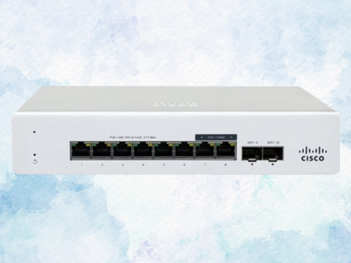 Switch Cisco Meraki MS130-8P-HW, 8-Port 1G, 2-Port 1G SFP, PoE, Layer 2, Cloud Managed
