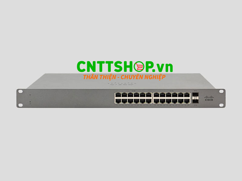 Switch Meraki GS110-24-HW 24 x RJ45, 2 x 1G SFP uplink, RJ45 Management port