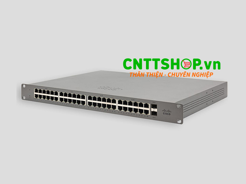 Switch Meraki GS110-48P-HW 48x RJ45 POE, 2x 1G SFP Uplink