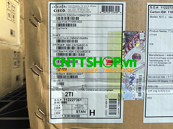 N9K-C92348GC-X Switch Cisco Nexus 9200 series.