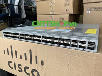 N9K-C93180YC-FX Cisco Nexus Switch 48 x 1/10/25-Gbps fiber ports and 6 x 40/100-Gbps QSFP28 ports