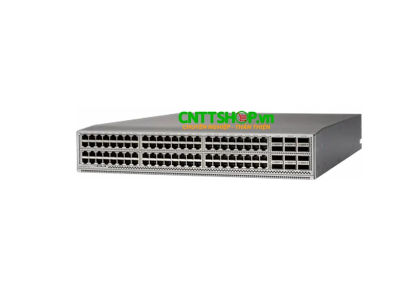 Cisco Nexus N9K-C93216TC-FX2 switch 96 port 10GBASE-T, 12 port QSFP28.