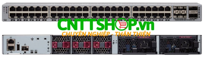 Switch Cisco N9K-CN9K-C9348GC-FXP Nexus 9300 series with 48p 100M/1G BASE-T, 4p 10/25G SFP28.