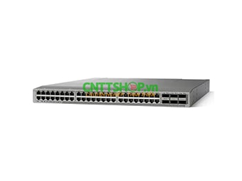 Cisco Nexus N9K-C93108TC-FX 48 x 100M/1/10GBASE-T ports and 6 x 40/100-Gbps QSFP28 ports