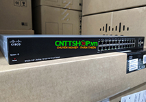 Switch Cisco SF220-24P 24 Ports PoE 180W 2x1GE RJ45/SFP Uplink Switch Cisco SF220-24P 24 Ports PoE 180W 2x1GE RJ45/SFP Uplink
