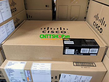 Switch Cisco SF220-24P-K9-EU 24 Ports PoE 180W 2x1GE RJ45/SFP Uplink