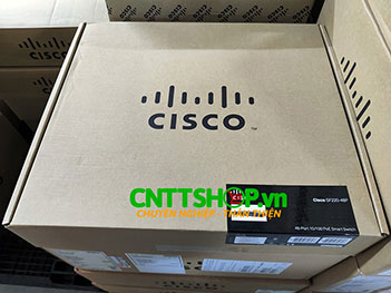 Switch Cisco SF220-48P-K9-EU 48 Ports PoE 375W 2x1GE RJ45/SFP Uplink