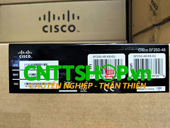 Switch Cisco SF250-48-K9-EU 48 10/100 Ports 4x1G Uplink
