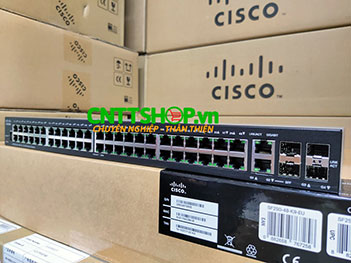 Switch Cisco SF250-48-K9-EU 48 10/100 Ports 4x1G Uplink