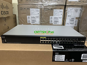 Switch Cisco SF350-24MP 24 FE Ports PoE+ 375W 4x1GE Uplink