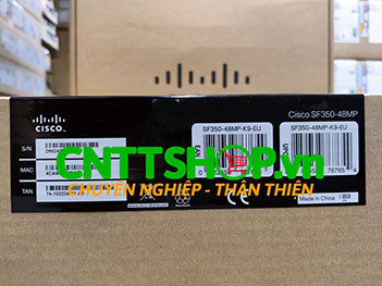 Switch Cisco SF350-48MP-K9 48 Ports PoE+ 740W 4x1G Uplink