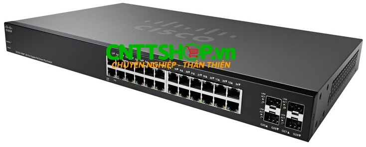 Switch Cisco SG220-28MP-K9-EU.