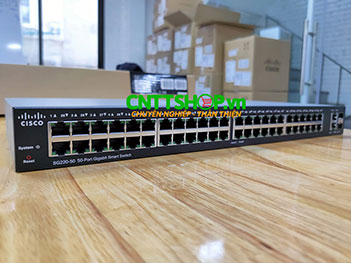 Switch Cisco SG220-50-K9-EU 48 10/100/1000 ports, 2x1GE Uplink