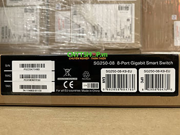 Switch Cisco SG250-08-K9 8 10/100/1000 Ports
