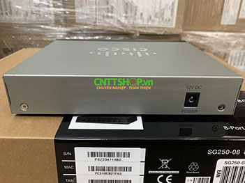 Switch Cisco SG250-08-K9 8 10/100/1000 Ports