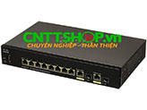 Switch Cisco SG250-10P 8 Ports PoE+ 62W 2 RJ45/SFP 60W PoE Uplink Switch Cisco SG250-10P 8 Ports PoE+ 62W 2 RJ45/SFP 60W PoE Uplink