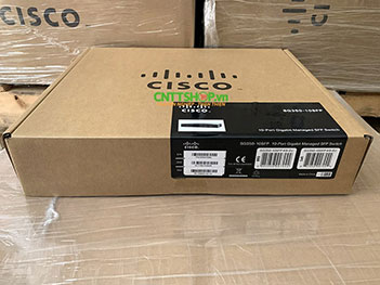 Switch Cisco SG350-10SFP 8 SFP Gigabit slots, 2GE Uplink