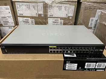 Switch Cisco SG350-28MP-K9 24 PoE+ Ports 382W 2 RJ45/SFP + 2 SFP