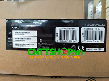Switch Cisco SG350X-24-K9-EU 24 10/100/1000 Ports 4x 10 GE Uplink